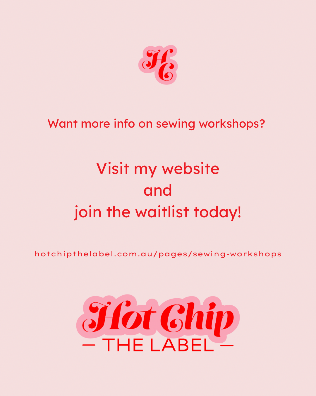 Ruffle Tote Bag Workshop