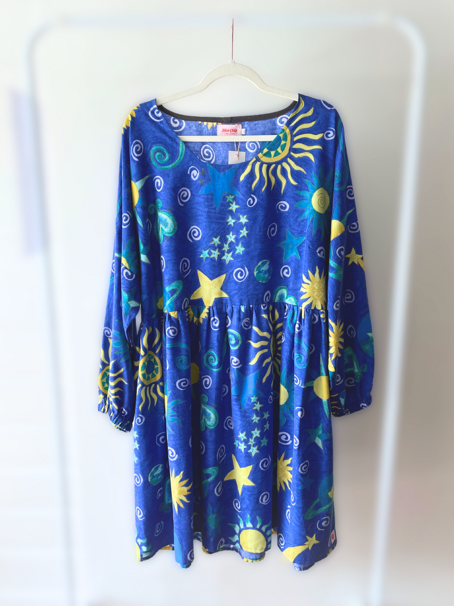 Dolman Sundress Long Sleeve - Size 20 - Y2K Celestial