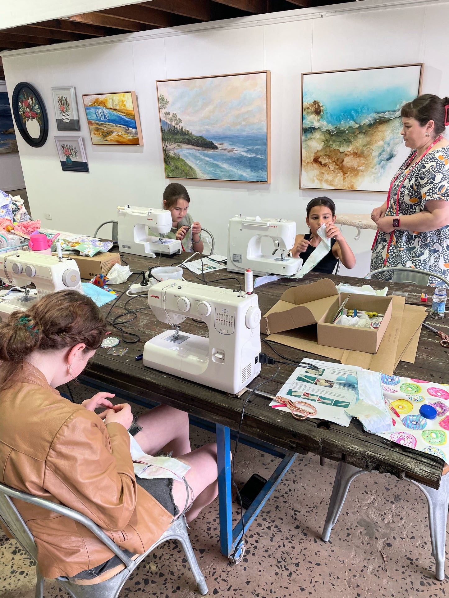 Kids Library Book Bag Workshop