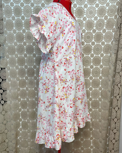 Ruffle Dress - Vintage Stems Size 24