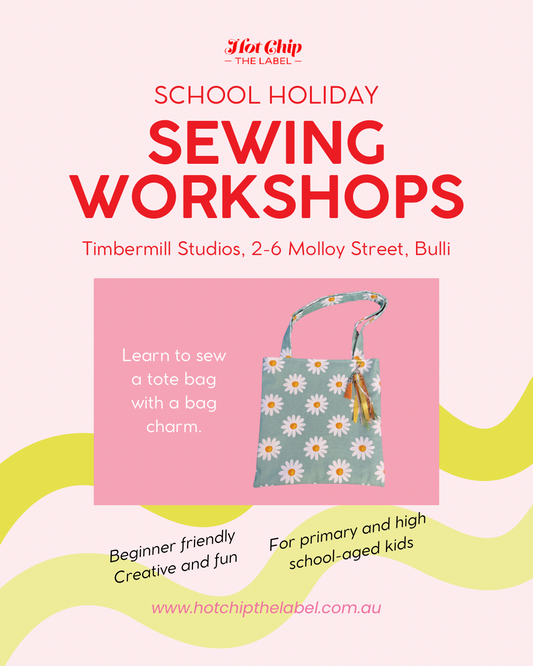 School Holidays: Learn to Sew a Tote Bag