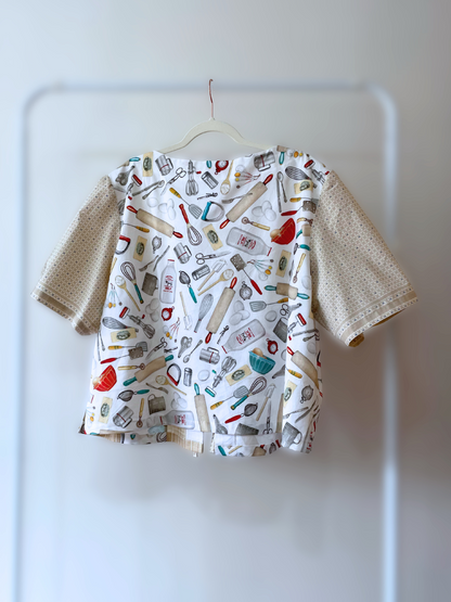 Tie Front Top - Size 24 - Baking Up a Storm