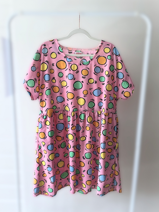 Dolman Sundress - Size 18 - Bouncy Balls