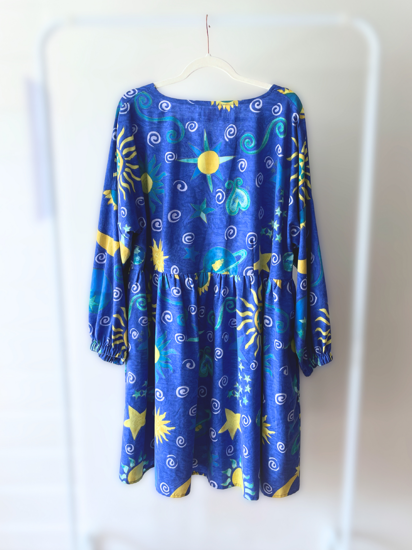 Dolman Sundress Long Sleeve - Size 20 - Y2K Celestial