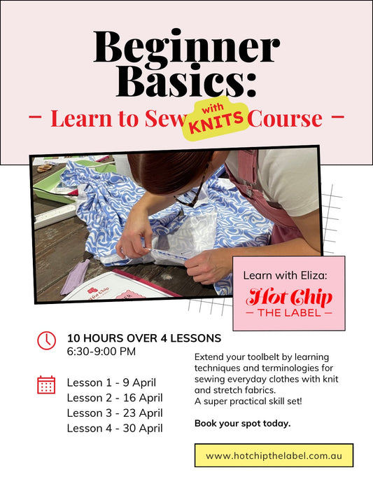 Beginner Basics: Learn to Sew with Knits Course