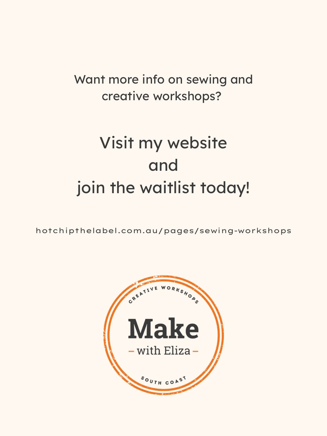 School Holiday Workshops: Whimsify Your Wardrobe (High School Kids Edition)