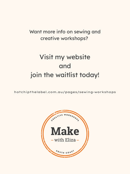 School Holiday Workshops: Whimsify Your Wardrobe (High School Kids Edition)