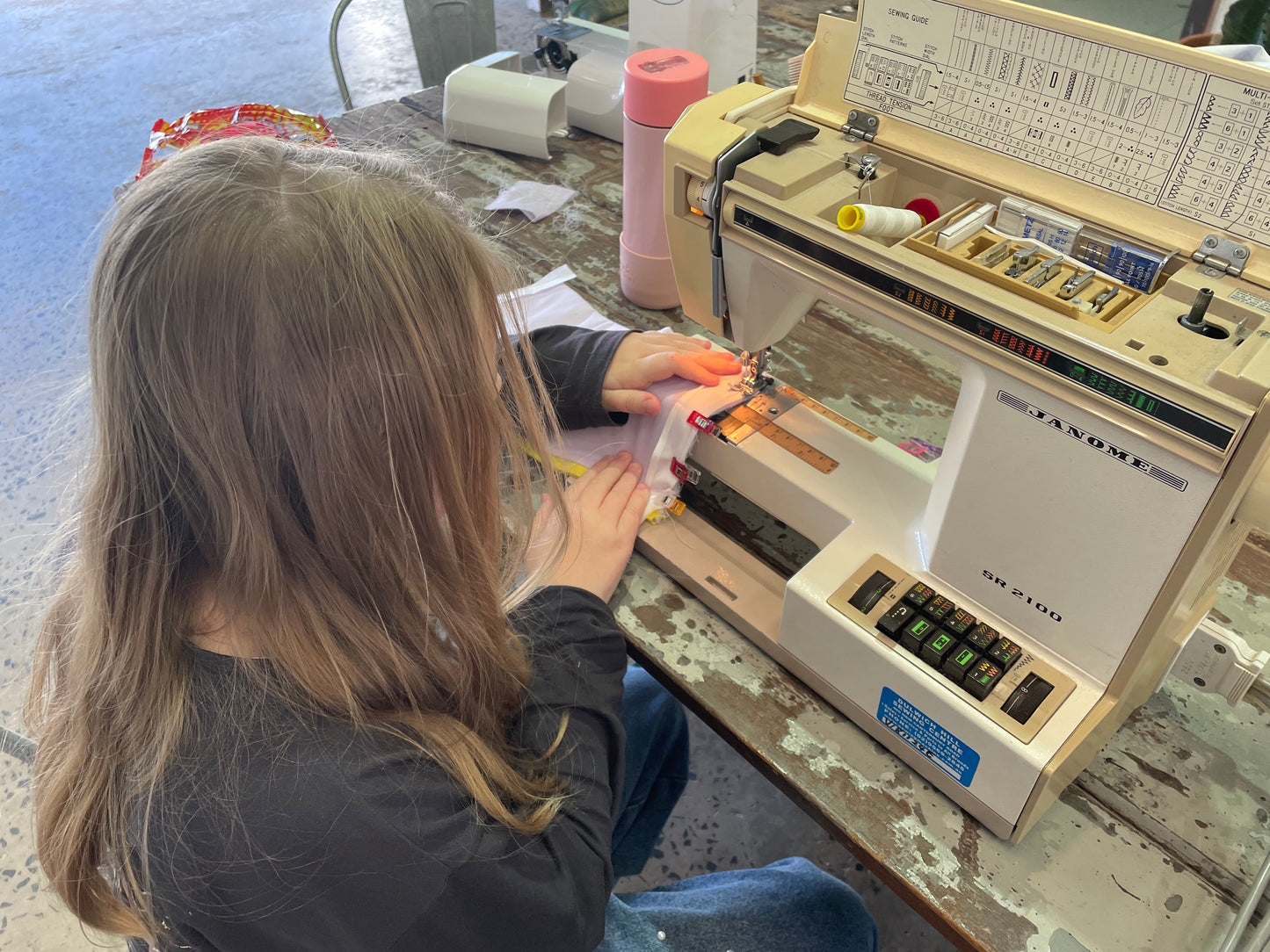 Sew Your Name Banner (Primary School Kids Edition)