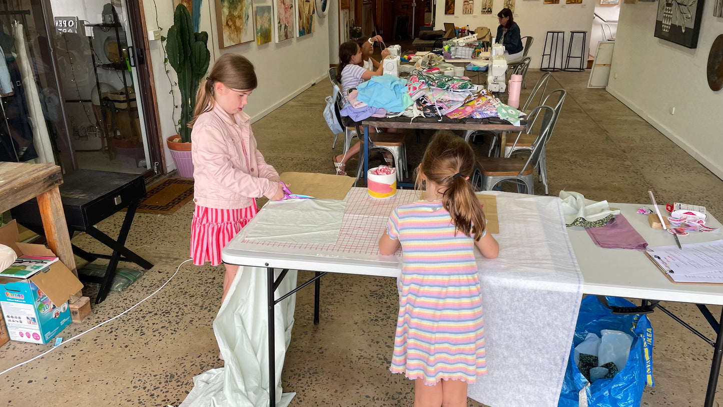 Sew Your Name Banner (Primary School Kids Edition)
