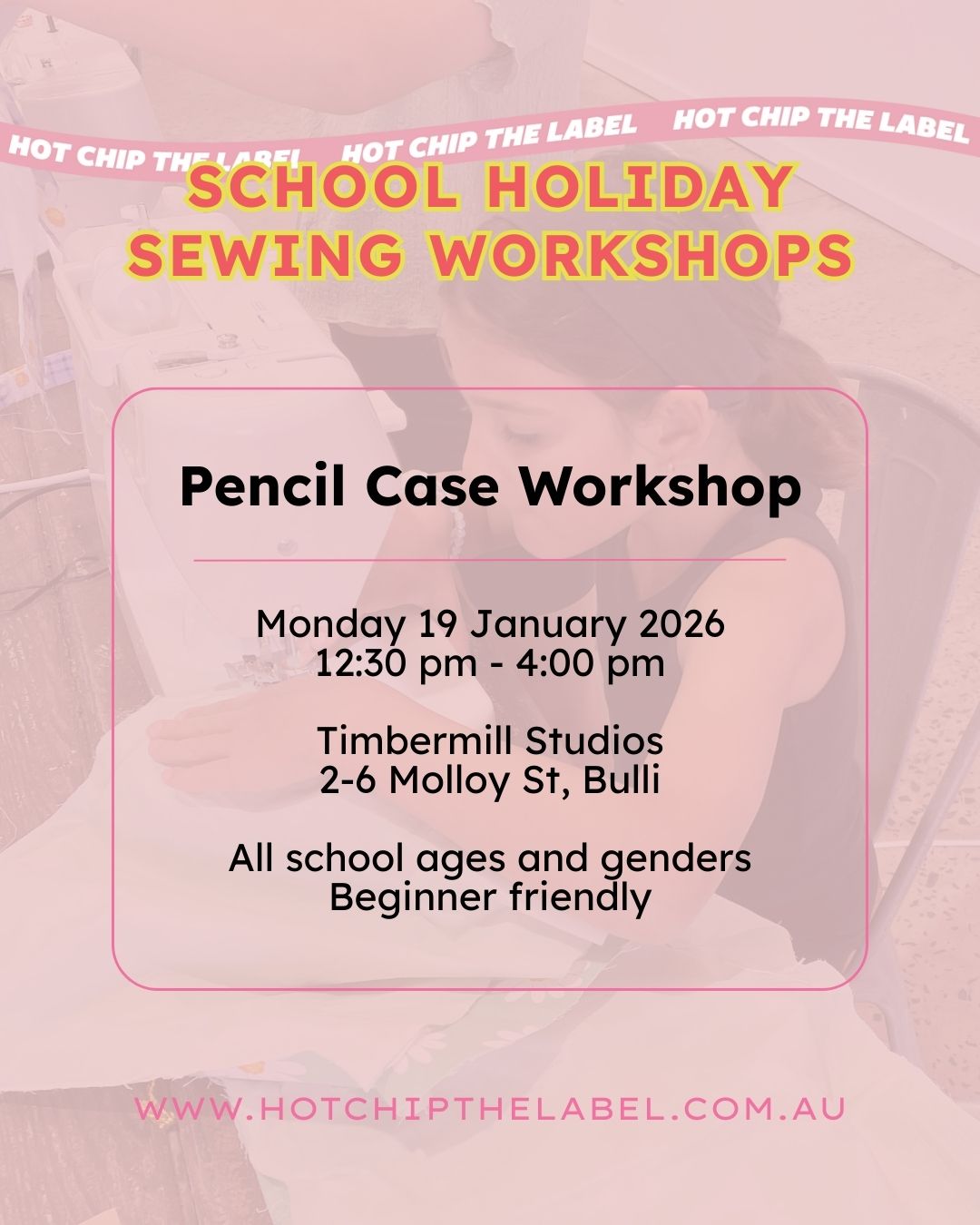 Kids Pencil Case Workshop