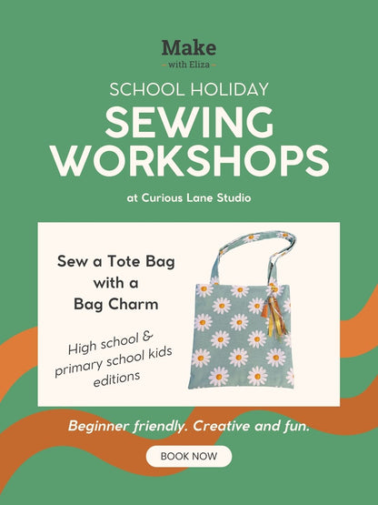 Sew a Tote Bag Workshop (Primary School Kids Edition)